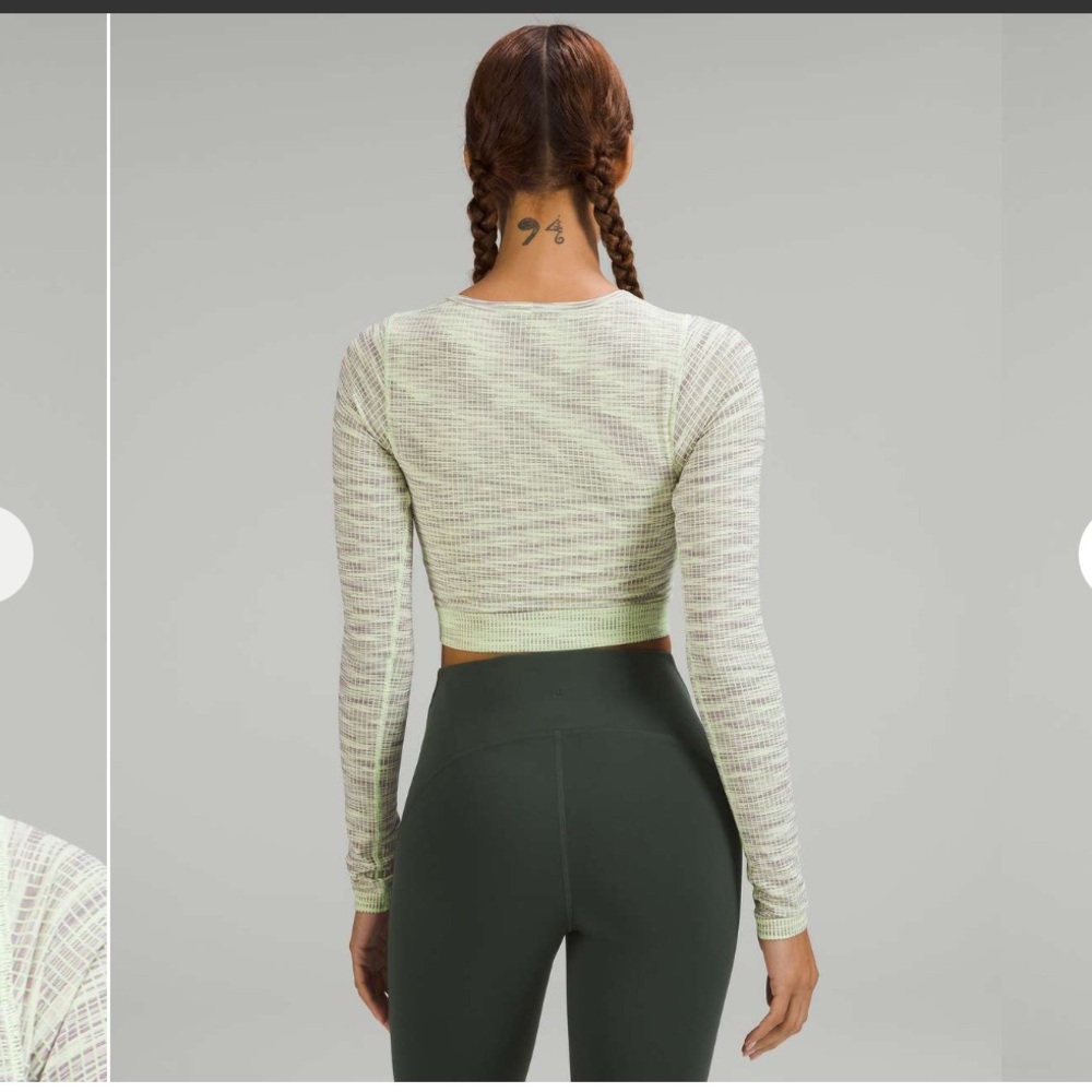 Lululemon Ebb to Street Long Sleeve Shirt
Moonlit Magenta Multi / Faded Zap - Picture 2 of 11